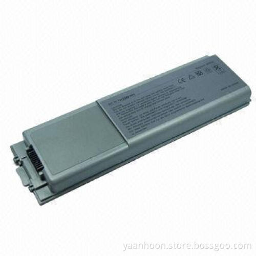 Replacement Battery for Dell Latitude D800, with 6 Cells